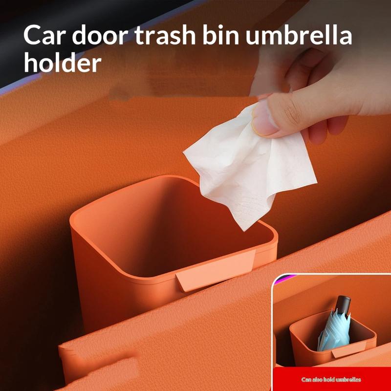 Yeni Silikon Araba Kapı İçi Ba - Waterproof Car Trash Can With Lid incelemesi ve fiyatı