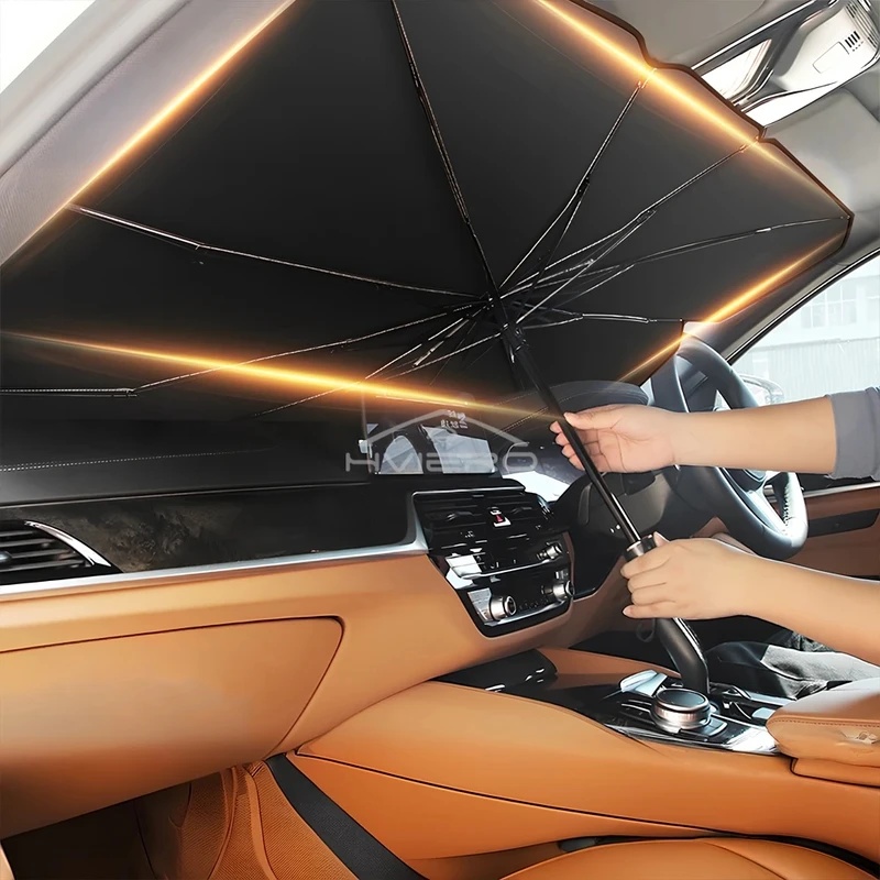Noel Çorabı İçine Konulacak He - Car Sunshade Windshield Umbrella Foldable incelemesi ve fiyatı