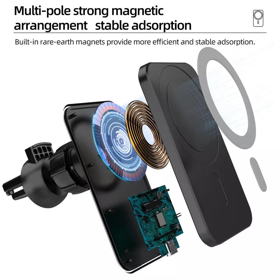 Kablosuz Şarj Cihazı Manyetik  - Wireless Car Charger Mount Fast Charging incelemesi ve fiyatı