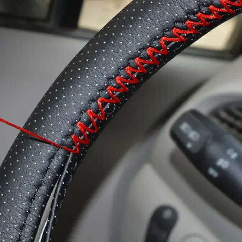 Evrensel Deri Araba Direksiyon - Car Steering Wheel Cover Anti Slip Breathable incelemesi ve fiyatı