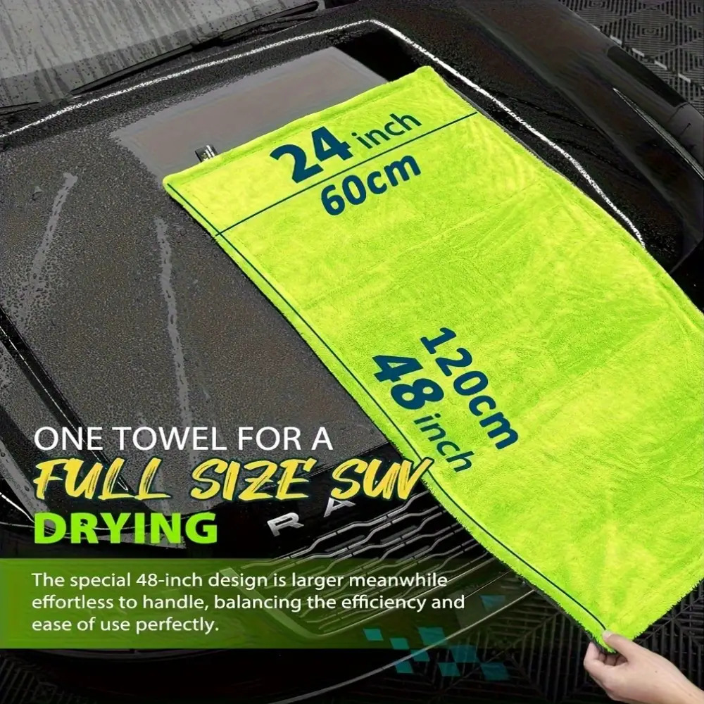 1400GSM Ağır Hizmet Tipi SUV K - Microfiber Car Drying Towel Super Absorbent incelemesi ve fiyatı