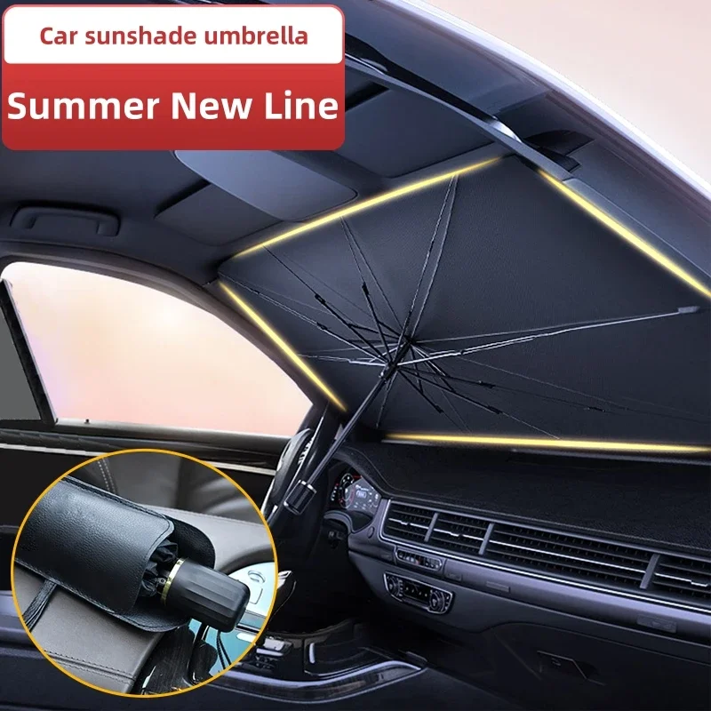Araba ön camı güneş gölge şems - Car Sunshade Windshield Umbrella Foldable incelemesi ve fiyatı